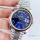 NEW Upgraded Copy Rolex DayDate ii Blue Face Stainless Steel President Watch V3 (4)_th.jpg